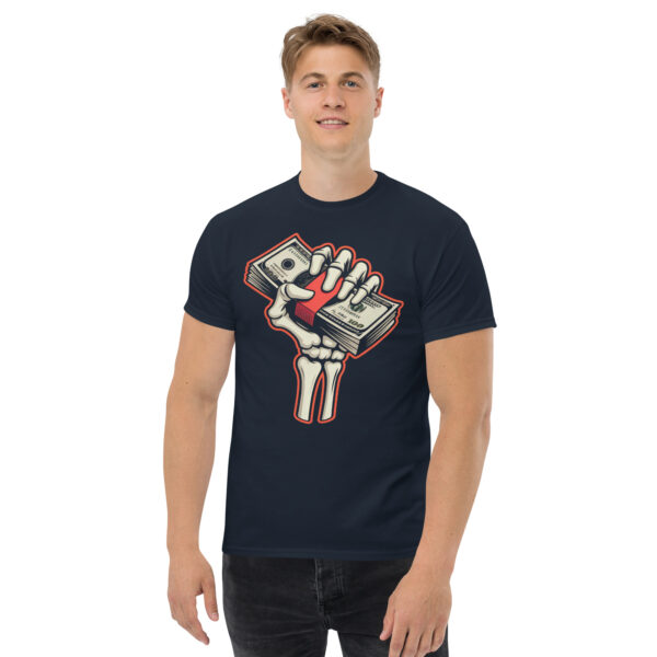 T-Shirt Skeleton Money Grip