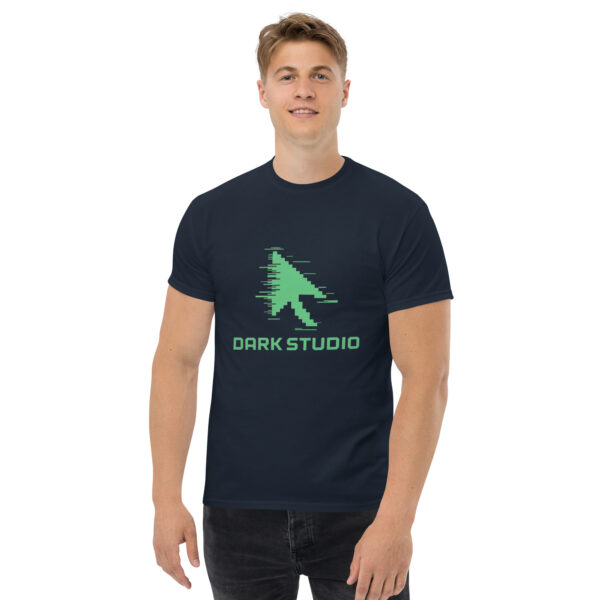 T-Shirt Dark Studio Glitch Cursor – Binary Hacker