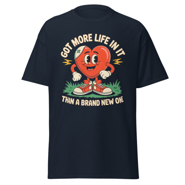 T-Shirt Got More Life – Vintage Heart Sneakers