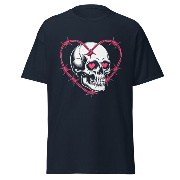 T-Shirt LoveKills Skull – Herz Stacheldraht