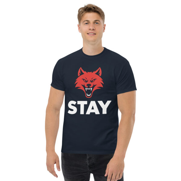 T-Shirt STAY WILD Wolf – Red Alpha