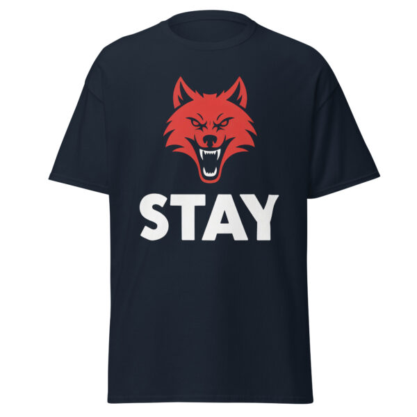 T-Shirt STAY WILD Wolf – Red Alpha