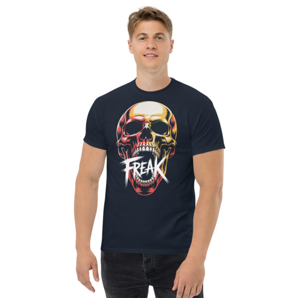 T-Shirt FREAK Skull Scream – Bold Grunge