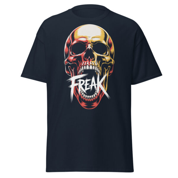 T-Shirt FREAK Skull Scream – Bold Grunge