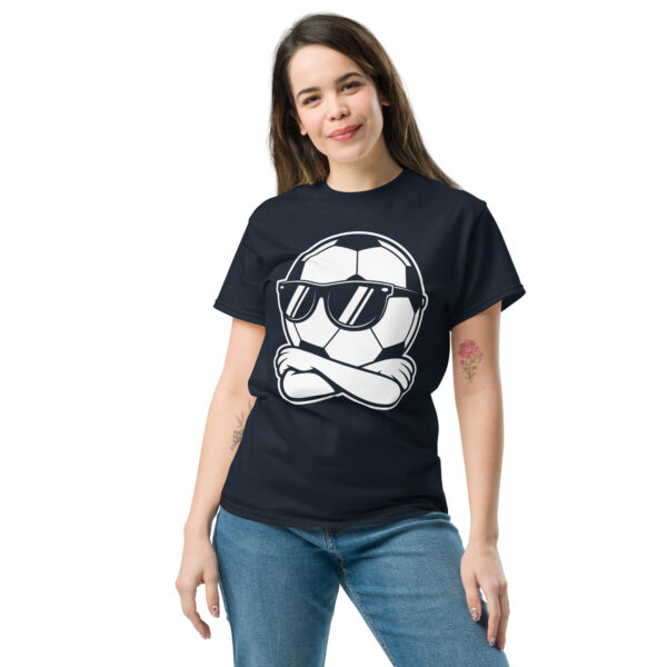 T-Shirt Fußball Coolball – Soccer Shirt mit Sonnenbrille, Fußball Geschenk