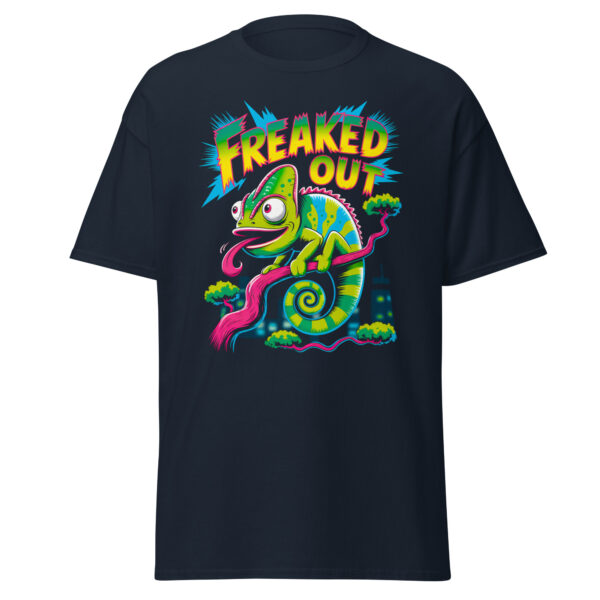 T-Shirt FREAKED OUT – Neon Chameleon, Street Pop