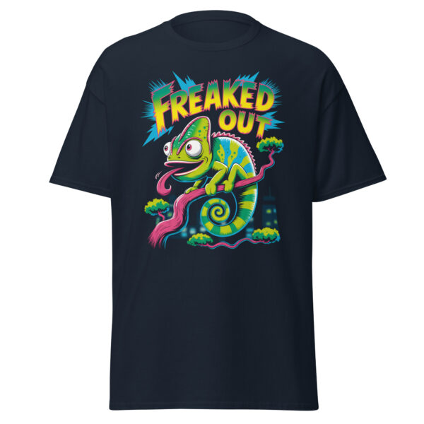 T-Shirt FREAKED OUT – Neon Chameleon Hype