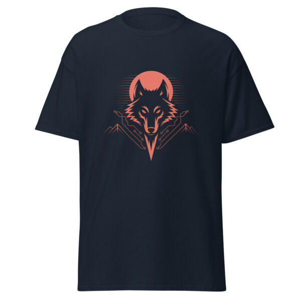 T-Shirt Cyber Wolf Summit – Techno Spirit