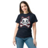 T-Shirt Kittybones – Cat Skull & Crossbones