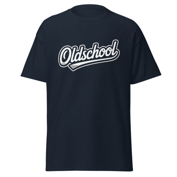 T-Shirt Oldschool Script – Vintage Baseball Style