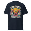T-Shirt Sunshine and Suffering – Retro Sun