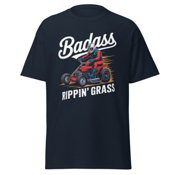 T-Shirt Badass Rippin’ Grass – Rasenmäher Racer