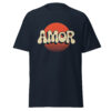 T-Shirt AMOR Sunset – Retro Love Statement