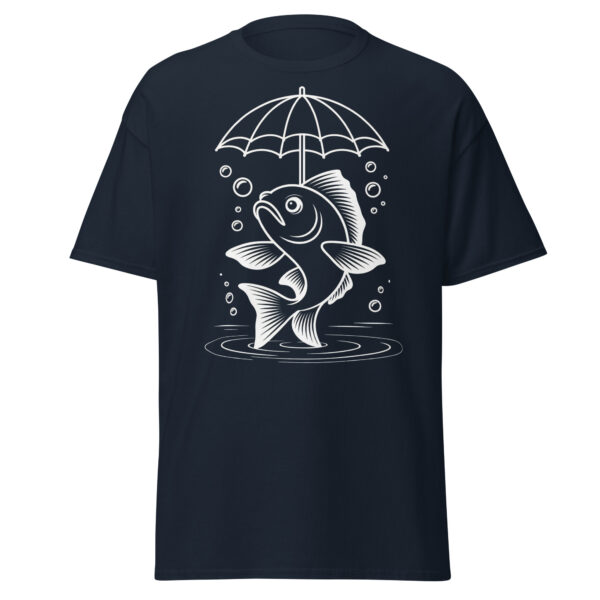 T-Shirt Umbrella Fish – Regenfester Humor