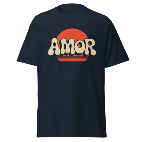 T-Shirt Amor Sunset – Liebe, Retro