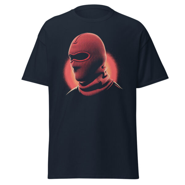 T-Shirt Maskierte Anonymität Lineart Urban Statement