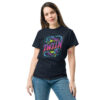 T-Shirt TWIN Wölfe Neon 80er Wildheit