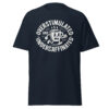 T-Shirt OVERSTIMULATED UNDERCAFFEINATED Kaffee Totenkopf Humor