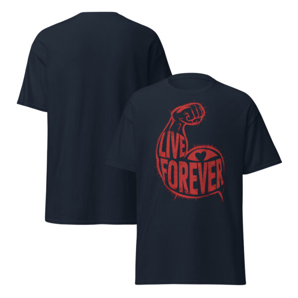 T-Shirt Live Forever Power Fist