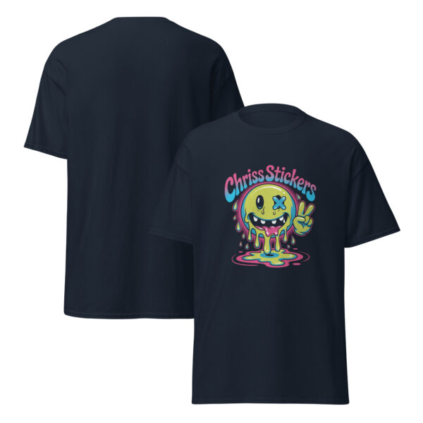 T-Shirt ChrissStickers Drip Smiley Peace