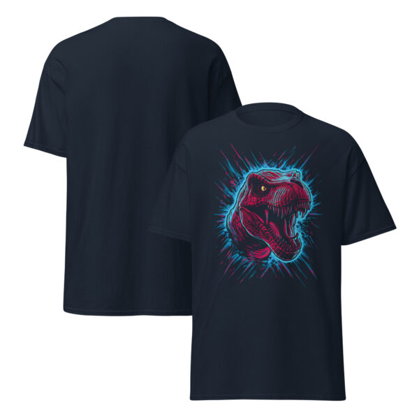 T-Shirt T‑Rex Neon Roar – Dinosaurier Shirt