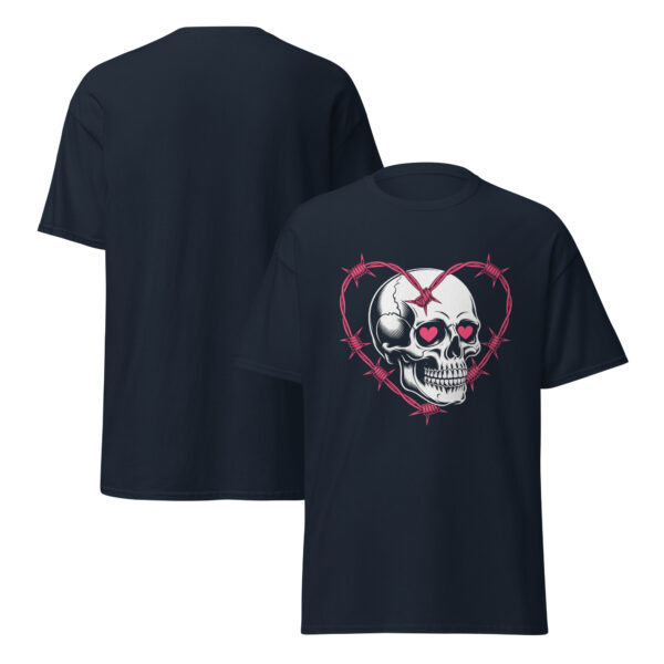 T-Shirt LoveKills Skull – Herz Stacheldraht
