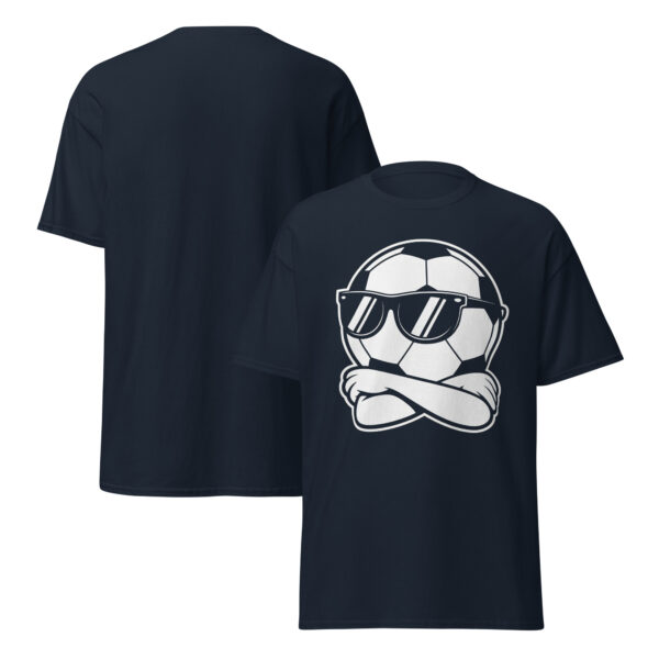 T-Shirt Cool Soccer Mood – Fußball Emoji