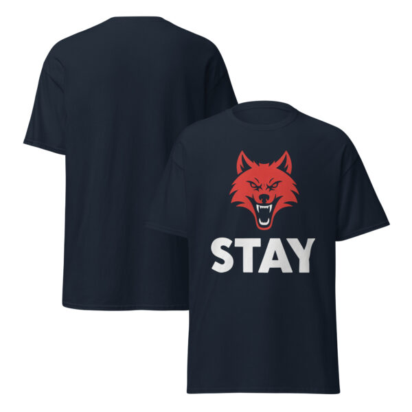 T-Shirt STAY WILD Wolf – Red Alpha