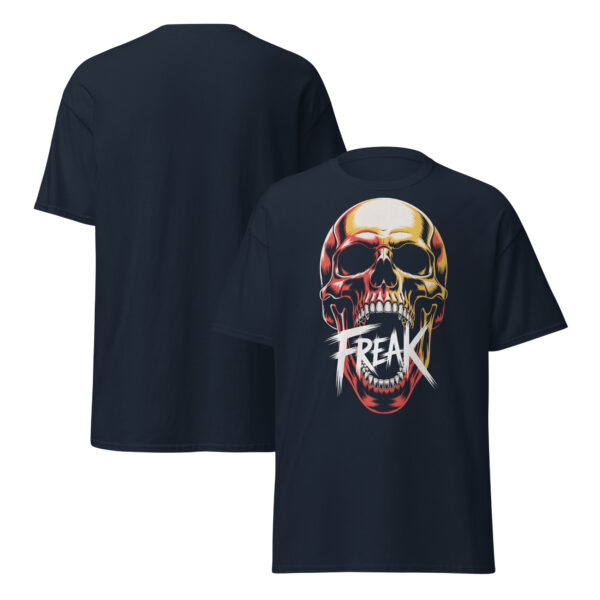 T-Shirt FREAK Skull Scream – Bold Grunge