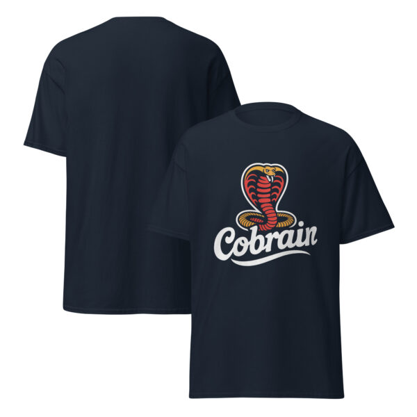 T-Shirt Cobrain – Cobra Brain, Retro Snake Script