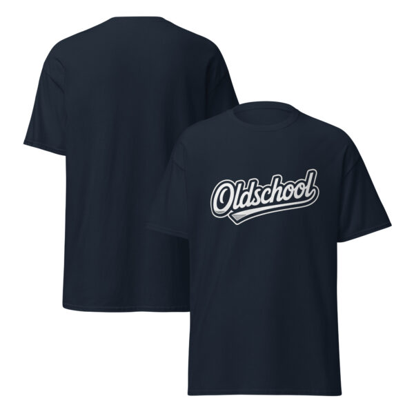 T-Shirt Oldschool Script – Vintage Baseball Style