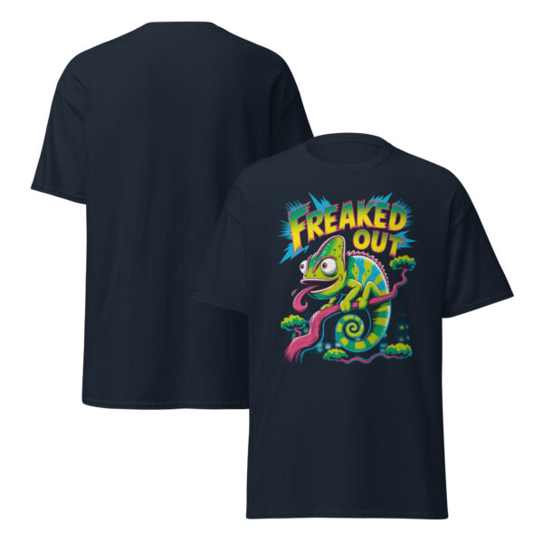 T-Shirt FREAKED OUT – Neon Chameleon Hype