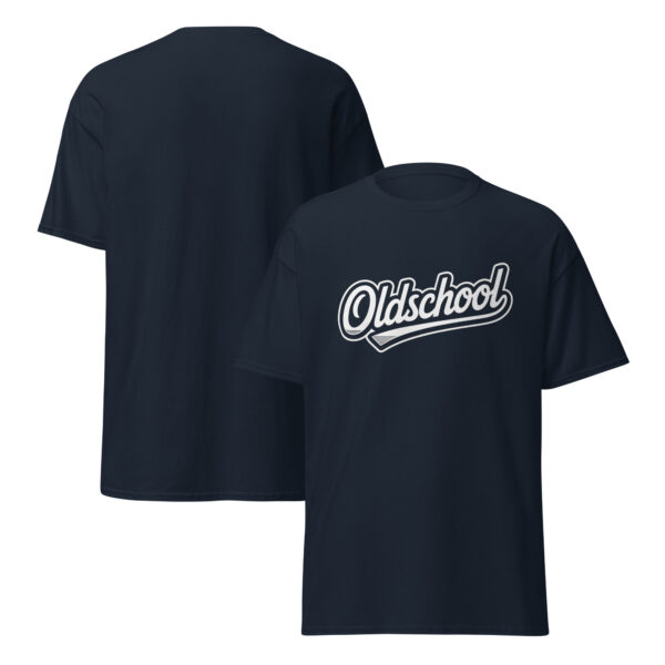 T-Shirt Oldschool Script – Vintage Baseball Style