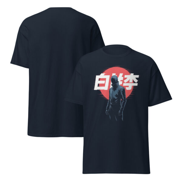 T-Shirt White Noise Ronin – Cyberpunk 白桜