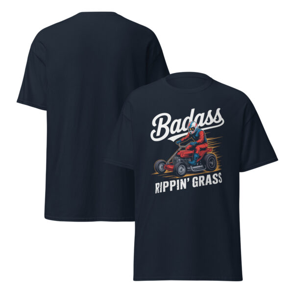 T-Shirt Badass Rippin’ Grass – Rasenmäher Racer