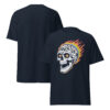 T-Shirt Flammenschädel Obey Slave – Streetwear, Totenkopf