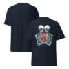 T-Shirt Flaming Heart Skeletons – Skelett, Herz