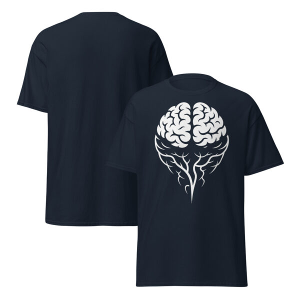 T-Shirt Brain Heart – Minimal, Mind