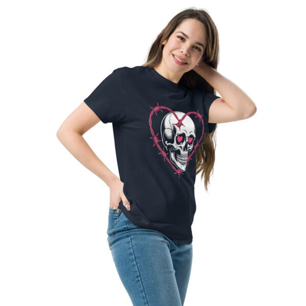 T-Shirt LoveKills Skull – Herz Stacheldraht