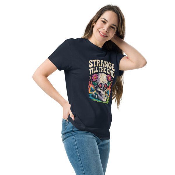 T-Shirt Strange Till The End – Daisy Skull & Shrooms