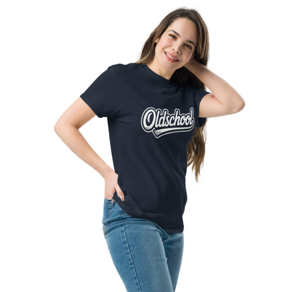 T-Shirt Oldschool Script – Vintage Baseball Style