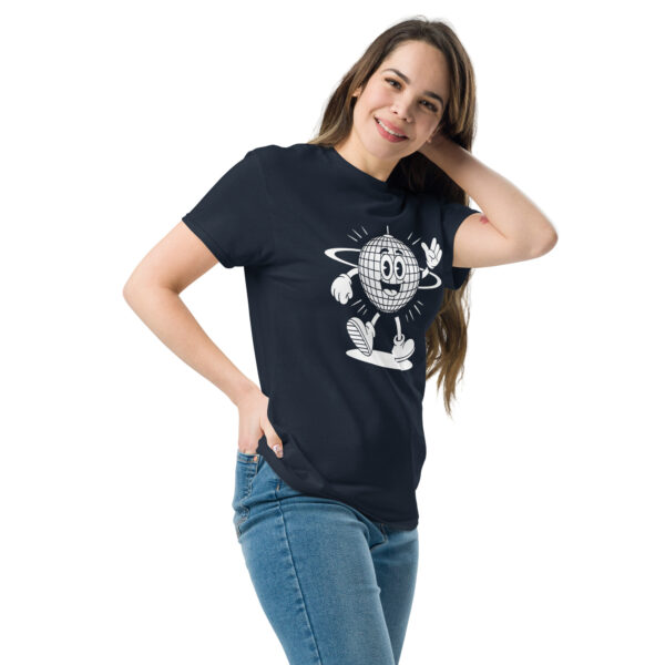 T-Shirt Disco Planet – Groovy Globe Buddy