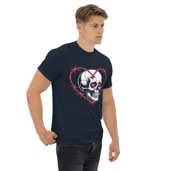 T-Shirt Heartbreaker Skull – Love Hurts Barbed Herz