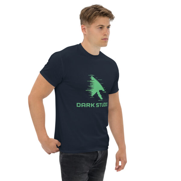 T-Shirt Dark Studio Glitch Cursor – Binary Hacker