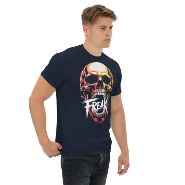 T-Shirt FREAK Skull Scream – Bold Grunge