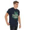 T-Shirt Cannabis DAMN MO – Leaf Bubble Font