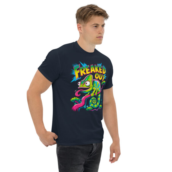 T-Shirt FREAKED OUT – Neon Chameleon, Street Pop