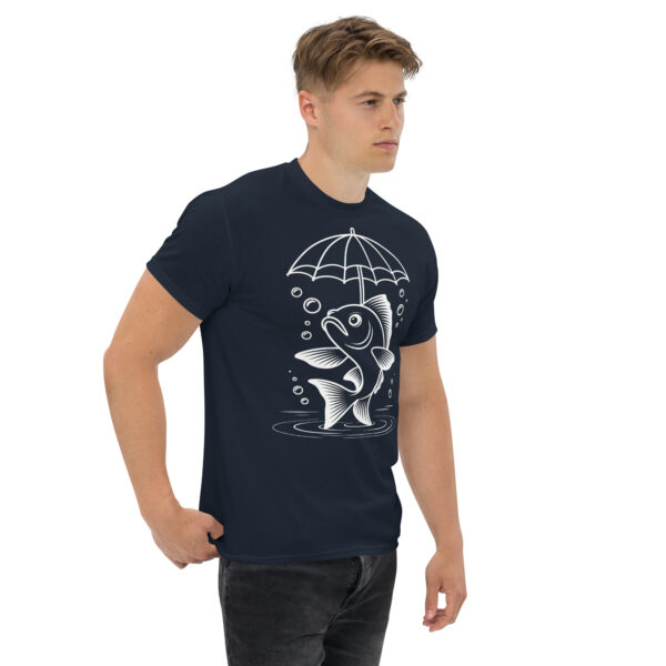 T-Shirt Umbrella Fish – Regenfester Humor