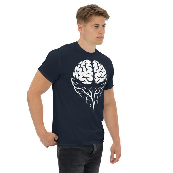 T-Shirt Brain Heart – Minimal, Mind