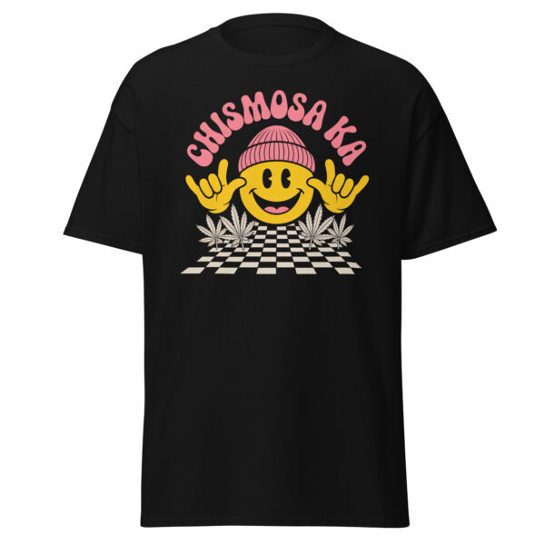 T-Shirt Chismosa Ka Vibes – Smiley, Weed, Cannabis